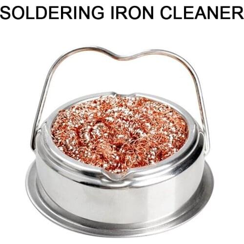 Cleaning Ball Desoldering Soldering Iron Mesh Filter Cleaning Nozzle Tip Copper Wire Cleaner Ball Household Cleaning Tools New