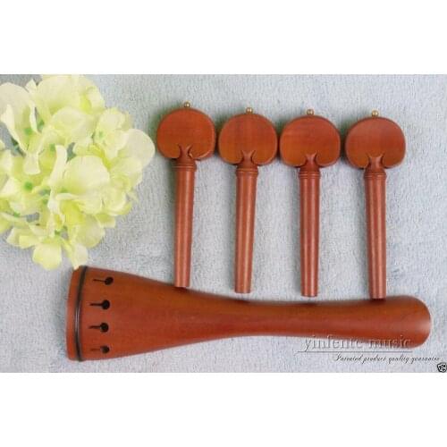 4/4 Cello Kit Accessories Cello Tailpiece Peg Solid wood Cello parts &accessories
