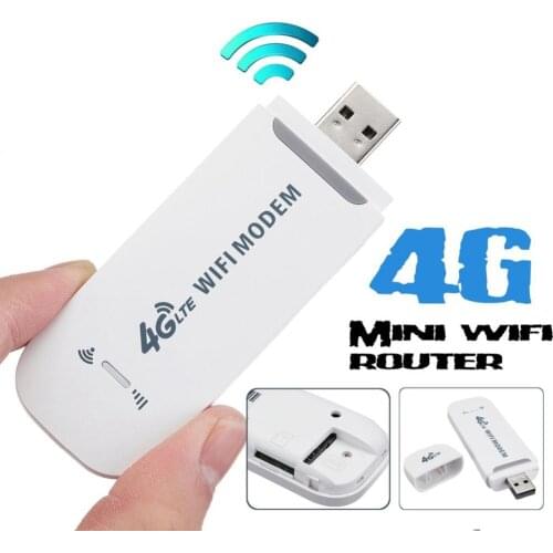 Mini 4G USB Car Portable WiFi Hotspot Wireless Demodulator Practical Network Card Convenient Transmitter