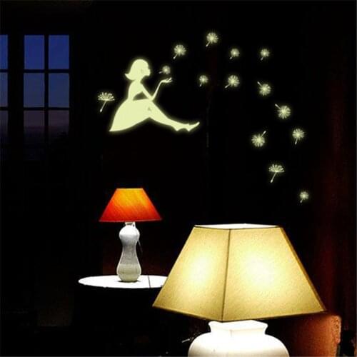 Wall stickers Luminous Glow in the Dark Stars Moon Decals Home Decor Wall Stickers Hot 3D For Kids Baby Room Bedroom Ceiling