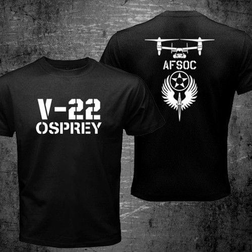 New Us Air Force Afsoc V-22 Osprey Military Vtol Aircraf 2019 New Pure Cotton Short Sleeves Fashion O-Neck Casual T Shirt