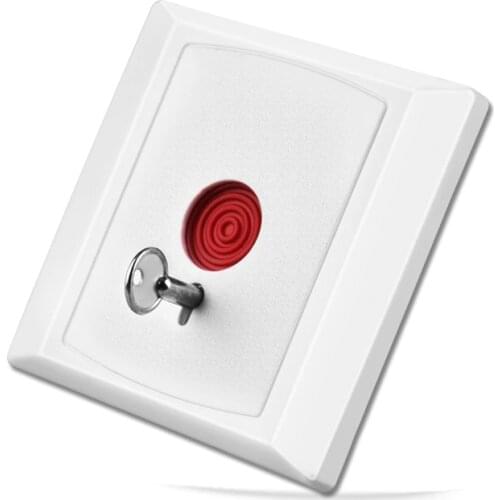 Emergency Alarm Switch With Key Emergency Call Button