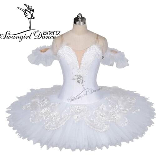 Adult White Swan Lake professional Ballet Tutu sleeping beauty ballet tutus platter girls nutcracker tutuBT9036