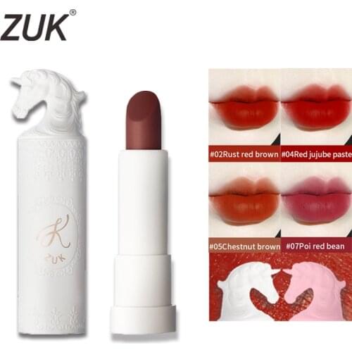 ZUK Unicorn Lipstick Professional Makeup Full Portable for Lips Make Up Tint Lip Cortex Lip Sticks Matte Cosmetic
