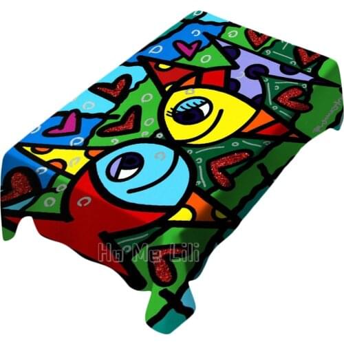 Pop Artist Romero Of Stereo Art With Pop And Product Tablecloths For Indoor And Outdoor Personalized Home Decor