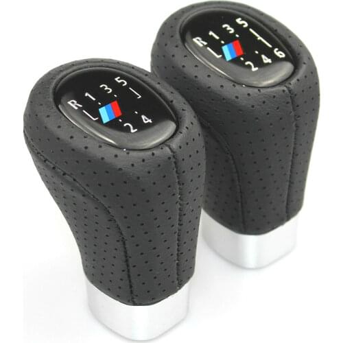 For BMW shift handball gear lever handball gear shift head 5/6 gear with M logo