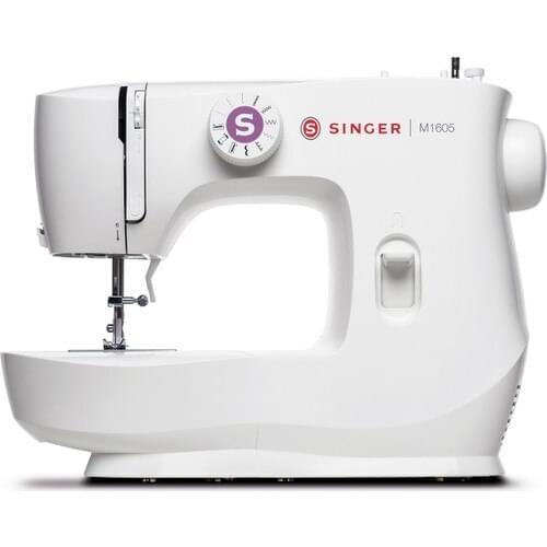 Singer M1605 Sewing Machine,Household Sewing Machine,Button Sewing,Sewing Zipper,Overlock Stitch,Coverstitch Feature