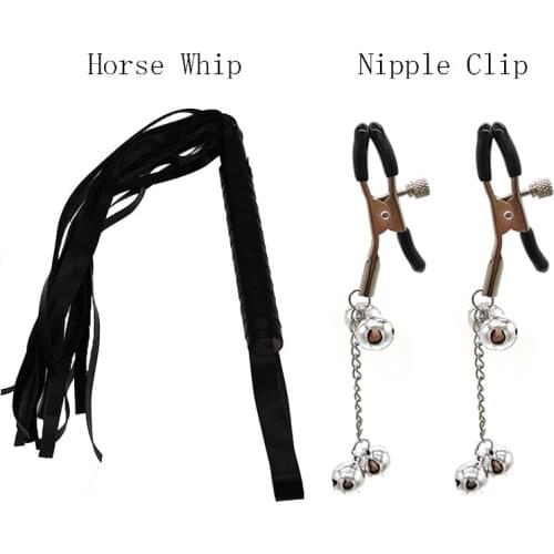 Nipple Clamps BDSM Bondage Restraint Sex Whip Erotic Sex Toys For Adults Nipple Clip Exotic Accessories