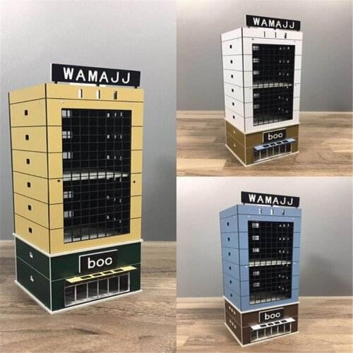 1/150 160 Sand Table Architectural Scene Train Station Scene Rigid Plastic Assembly Model For N Train Layout