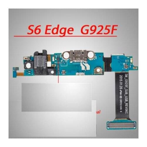 2pcs Charging Dock Port Connector Flex Cable For Samsung Galaxy S5 S6 Edge S7 S8 S9 Plus G920F G925F G928F G9280 G930F G935F