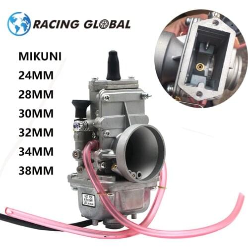 ALCON- For 200cc-250cc 4-Stroke Carburador MIKUNI TM24/28/30/32/34/38mm Flat Slide Smoothbore Carburador