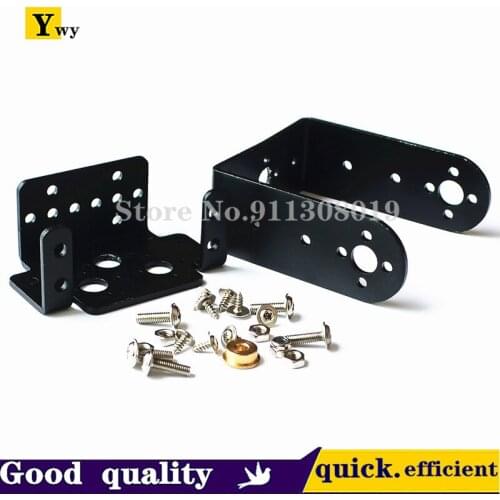Aluminum Multifunction Servo Bracket for MG995 MG996r Universal Support Robot Steering Gear Bracket