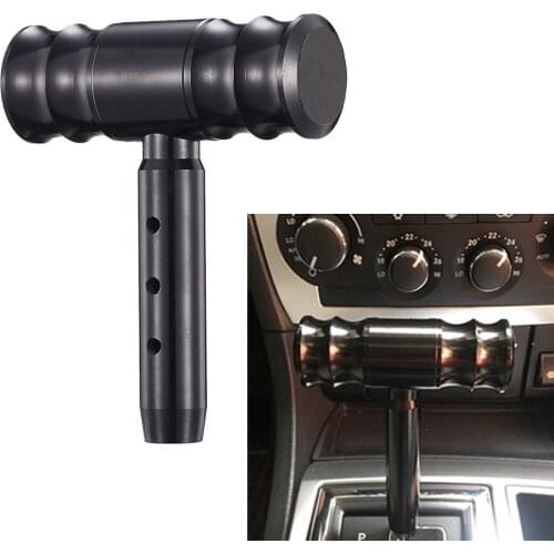 Auto Car Gearsticks Shifter Shift Knob T-Bar Handle Gearstick Lever Gear Stick Head Aluminum