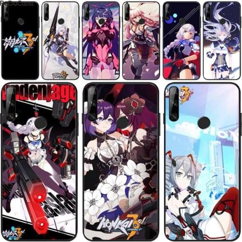 Honkai impact 3rd anime game Phone Case For Huawei Y5 II Y6 II Y5 Y6 Y7Prime Y9 2018 2019 For honor 8 8X 9 9lite