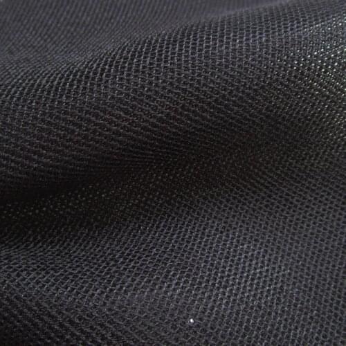 1 yard 1mm thickness black sandwich mesh fabric 3D air layer french designs fashion casual sportswear cloth sewing sofa cloth