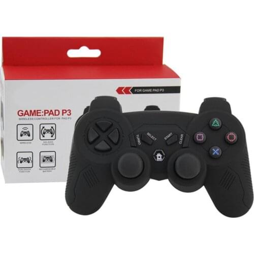 High Performance For PS3 Game Controller Wireless Double Shock Controller For Playstation 3 With Charging Cord Gaming Equipment