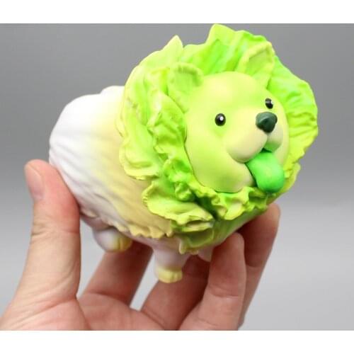 Cute Dog Anime Figure Gift Surprise Box 12CM Vegetable Elf Dog Original Toys Model Blind Bag Toys