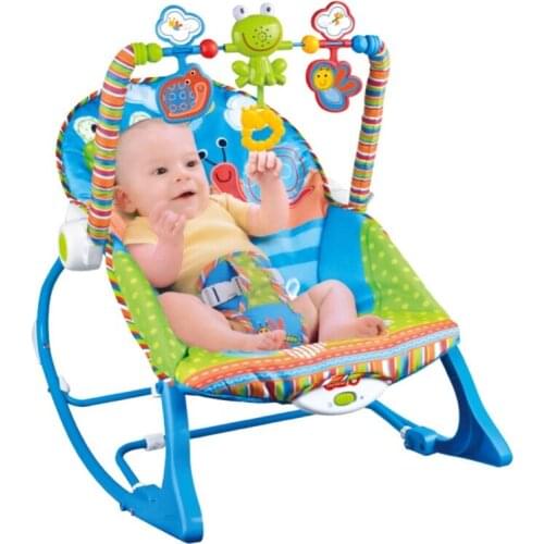Newborn Multifunctional Foldable Electric Baby Rocking Chair With Toy Music Soothing And Comfortable Shaking Baby Toddler chair