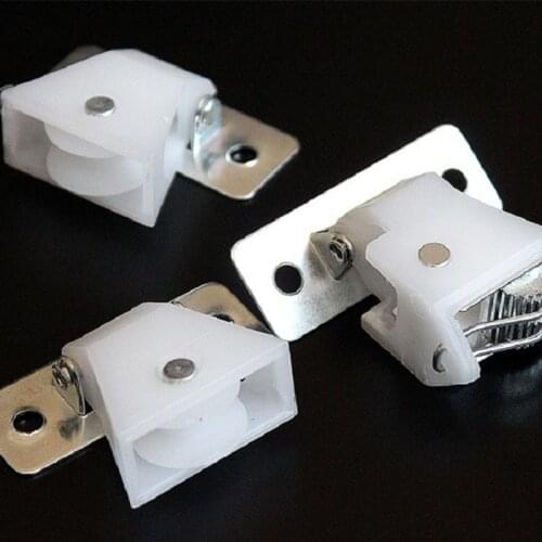 6sets Bamboo Curtain Splint Reed rolling window pulley +copper core lock catch kit buckle gear power elevator fittings