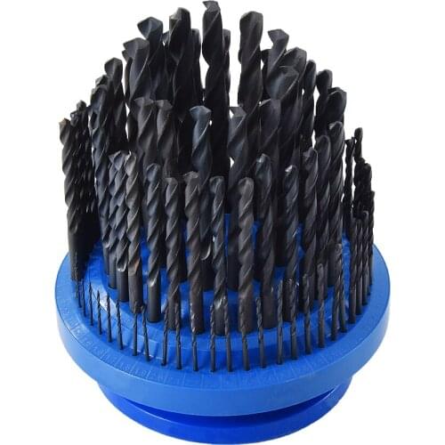 New 100-piece Twist Drill Bits Set M35 High Speed Steel 1-13mm Straight Shank Twist Drill Bit Woodworking Wood Tool For Metal