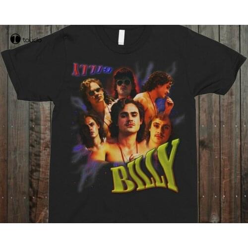 Stranger Things Billy Hargrove Dacre Montgomery 90S Crewneck Vintage T-Shirt Tee Shirt