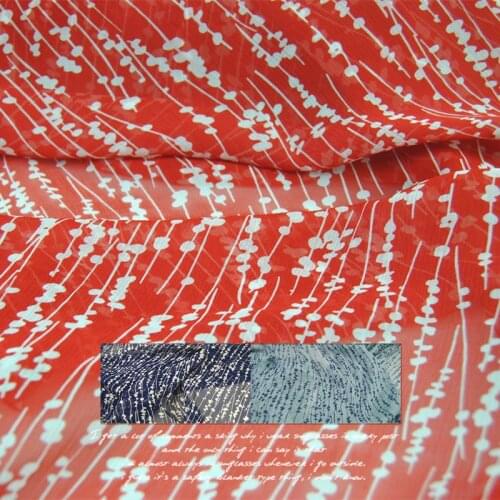 LEO&LIN 3-Color Large Width 8 M Silk Georgette Chiffon Thin Transparent Skirt Shirt Fabric Fabric DIY Patchwork Tissue