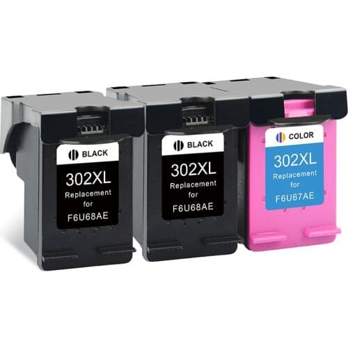 Mambaink Ink Cartridge Replacement For HP 302 HP302 XL For Envy 4520 4521 4522 4523 4524 4526 4526 4527 4528 3830 3831