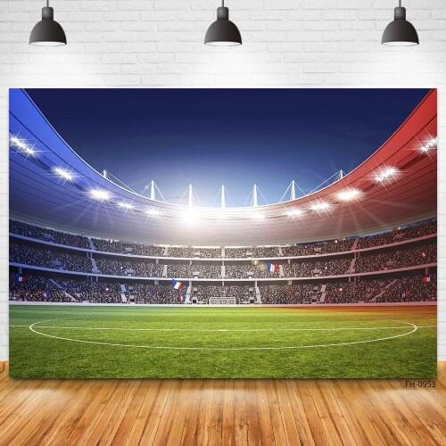 Football Field Sports Backgrounds Photography Stadium Baby Birthday Studio Photocall Boy Photo Backdrops Photophone Photobooth