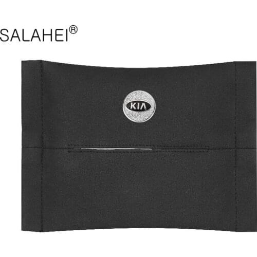 1PCS Car Sun Visor Tissue Box Tissue Box Towel Sets Holder For Kia Ceed Rio Sportage R K2 K3 K4 K5 K9 Ceed Sorento Cerato Optima