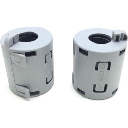 10pcs 13mm Inner Diamater Gray Clip-on RFI EMI Filter Ferrite For TDK 3035-1330