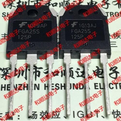 10pcs/lot FGA25S125P New Spot TO-3P 1250V 50A