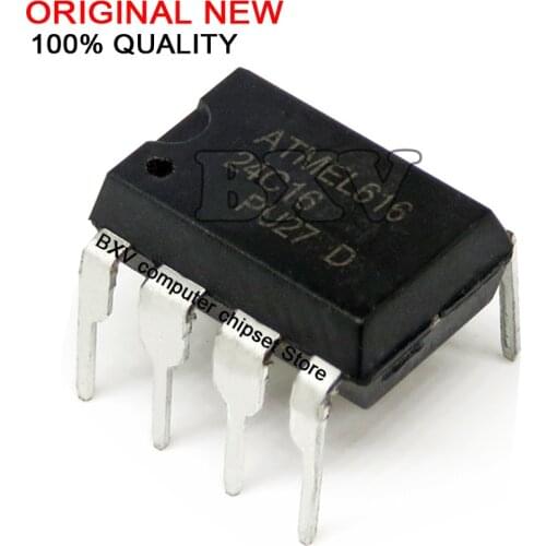 10PCS New AT24C02 24C02N 24C02 24C02AN 24C02BN DIP-8 Memory IC
