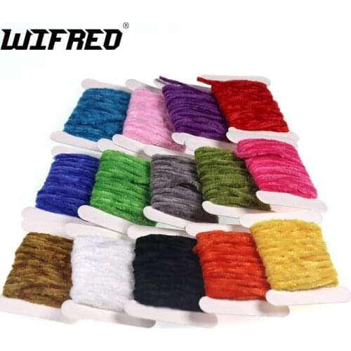 14cards X 5m 3mm 2mm S M L Fly Tying Tinsel Chenille for Woolly Bugger Worms Leech Streamer Fly Tying Body Material Black Olive
