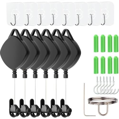 3 / 6 PCS Silent VR Cable Pulley System For HTC Vive/Vive Pro/Oculus Rifts/Sony PS/Windows VR/Valve Index VR Cable Management