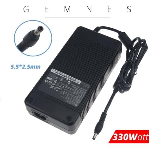 330W Laptop Charger Adapter for Asus MSI X8ti Laptop ADP-330AB D 19.5V 16.9A 5.5*2.5mm