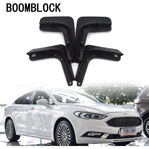 4pcs Car Front Rear Mud Flaps Mud Flap Mudguards Fender For Ford Fusion Mondeo MK4 accessories 2015 2016 2017