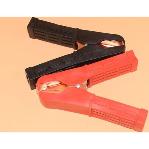 Car battery by wire clip plated copper alligator clip battery by wire and wire battery clamps insulation