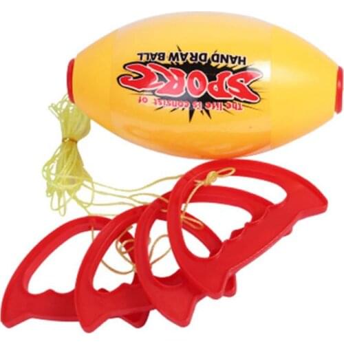 Outdoor Fitness Childrens Sports Toy Shuttle Rally Ball Double Rally Ball Fitness Handball Funny Parent-child Interactive Toys