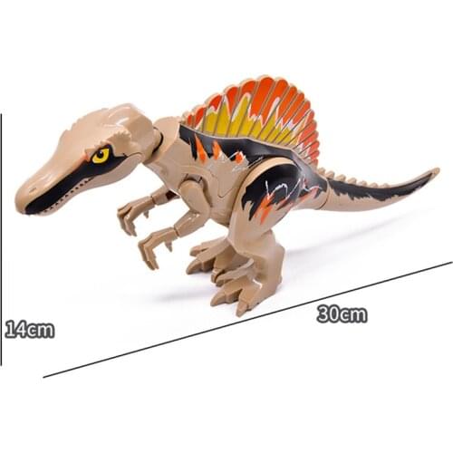 Jurassic Dinosaur World Park Tyrannosaurus Rex Ankylosaurus Dino Building Block MOC Model DIY Bricks Educational Toys Gifts