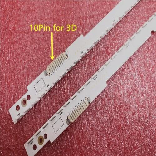 New 2 PCS/set 60LED 572mm LED Backlight strip For Samsung UA46ES5500R SLED 2012SVS46 7032NNB LEFT60 RIGHT60 3D