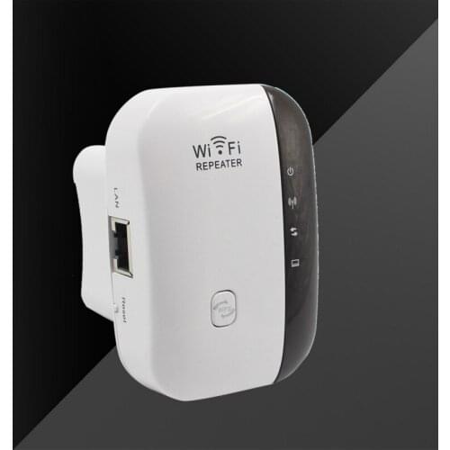 WiFi Repeater Signal Booster 802.11n/b/g 300Mbps Wi-Fi Range