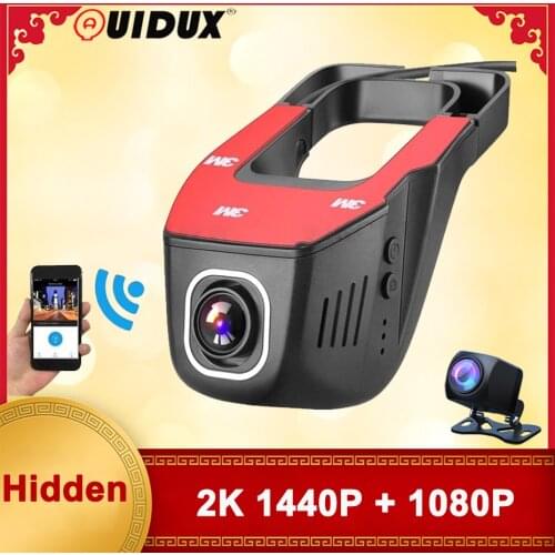 QUIDUX Wifi Car DVR Registrator Digital Video Recorder Camcorder Dash Camera FHD1080P Night Version Novatek 96658 Cam Can Rotate