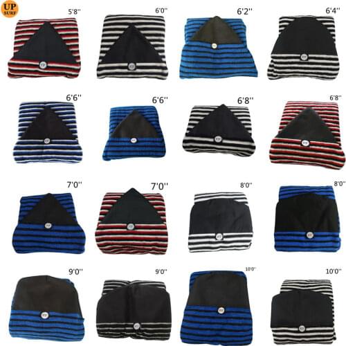 Protective Bag Surf sock Surfing Stretch Terry Sock Cover 5ft8/6.0ft/6ft2/6ft4/6ft6/6ft8/7.0ft/9ft/10f Blue/White/Red color sock