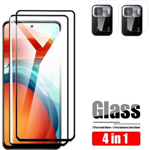 For Xiaomi Poco M3 Pro Protective Glass On For Xiaomi Poco X3 GT NFC F3 M3Pro Tempered Glass Screen Protector PocoF3 Camera Film