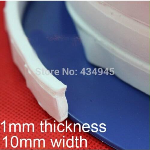 1mm thickness 10mm width PTFE Thera-band F4 Elastic loops polytef seal belt sealing tape Expanded PTFE Joint Sealant