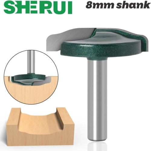1PC 8mm Shank Raised Panel Router Bit with Backcutter Cove Raised Panel Ogee Door Ogee Raised Panel Router Bit