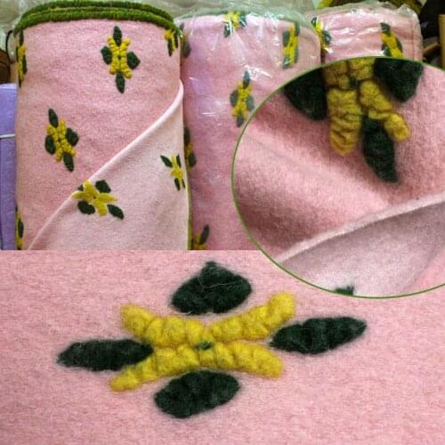 100x150cm Faux 30%Cashmere+ 60%Wool+ 10%Polyester Woolen Fabric Knitted Jacquard Cashmere Fabric For Winter Coats Skirt