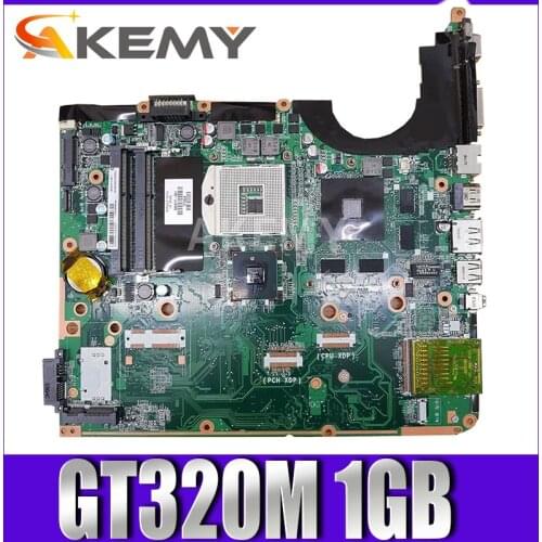 Akemy 605705-001 For HP DV6 DV6-2000 DAOUP6MB6F0 Laptop Motherboard DDR3 GT320M 1GB free cpu