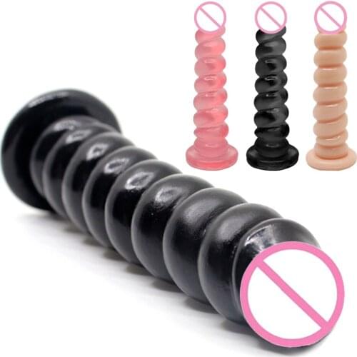 Big Dildo Realistic Penis Strong Suction Beads Anal Dildo Butt Plug Ball Anal Plug Sex Toys for Women Men Adult Product Sex Shop