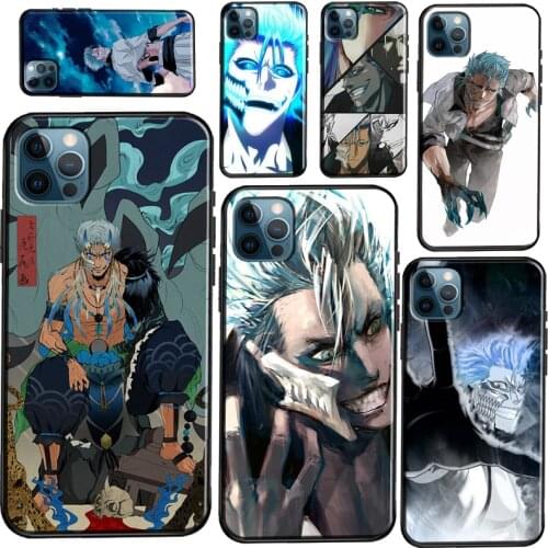 Grimmjow Jaegerjaquez Bleach Anime Silicone Case For iPhone 12 11 Pro Max 7 8 Plus SE 2020 12 Mini X XR XS Max Back Cover